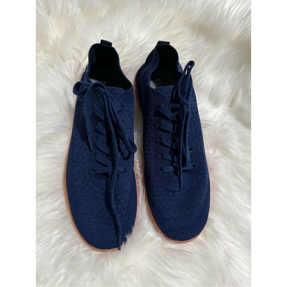 Suavs navy blue the zilker gum lightweight lace up mens 11
